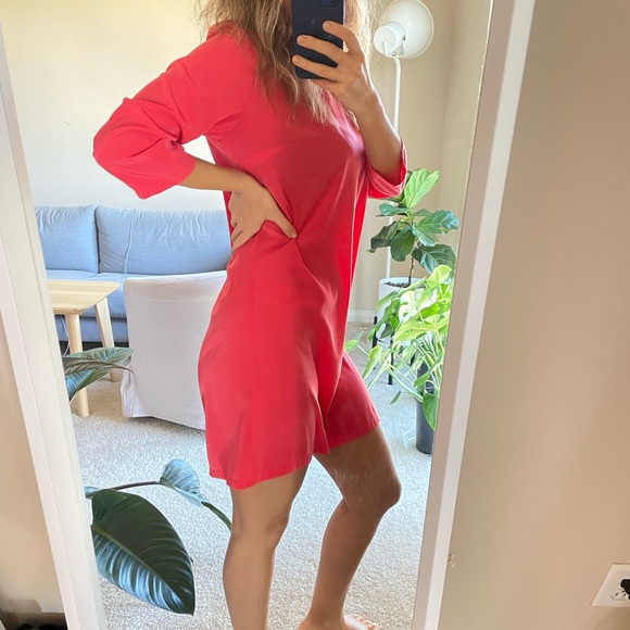 Mango Satin mini Dress EUC - Picture 11 of 12